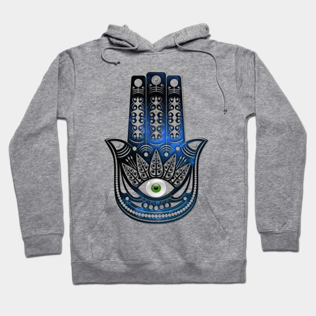 Khamsa Hoodie by LanaBanana